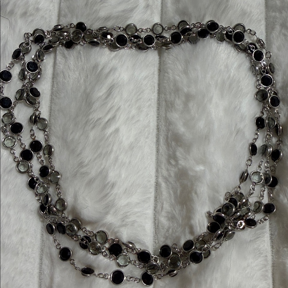 Elegant Multi-Color Stone Necklace